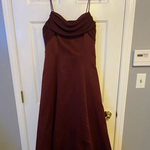 Burgundy Prom/formal Dress